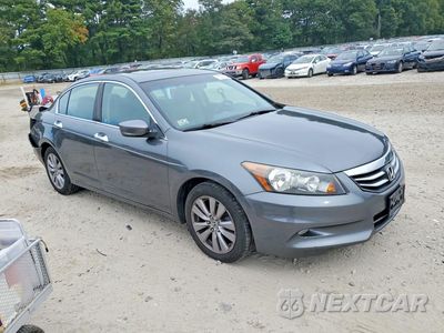 Czwarte zdjęcie samochodu z boku: 2012 HONDA ACCORD EXL VIN:1HGCP3F88CA017703 - miniatura
