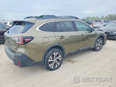 Trzecie zdjęcie samochodu z tyłu: 2020 SUBARU OUTBACK LIMITED VIN:4S4BTANC5L3262121 - miniatura