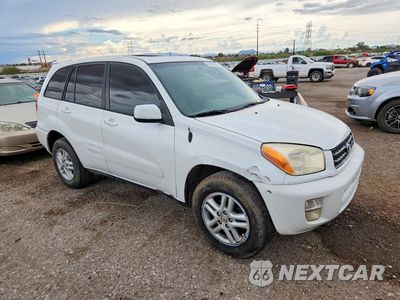 Czwarte zdjęcie samochodu z boku: 2002 TOYOTA RAV4 BASE VIN:JTEGH20V820045796 - miniatura