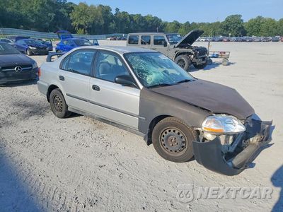 Czwarte zdjęcie samochodu z boku: 1997 HONDA CIVIC DX VIN:2HGEJ6523VH581398 - miniatura