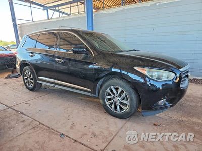 Czwarte zdjęcie samochodu z boku: 2015 INFINITI QX60 BASE VIN:5N1AL0MN6FC523253 - miniatura