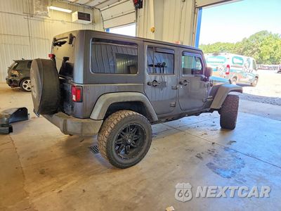 Trzecie zdjęcie samochodu z tyłu: 2014 JEEP WRANGLER UNLIMITED SPORT VIN:1C4BJWDG1EL289363 - miniatura