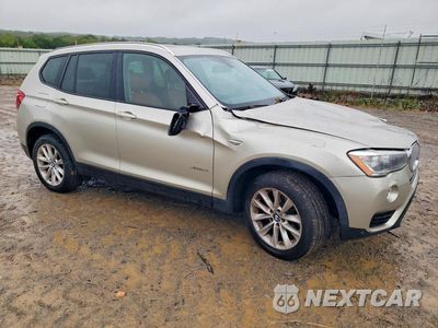 Czwarte zdjęcie samochodu z boku: 2015 BMW X3 XDRIVE28I VIN:5UXWX9C5XF0D52546 - miniatura