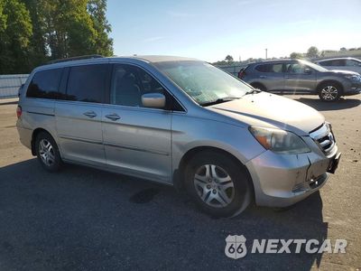 Czwarte zdjęcie samochodu z boku: 2007 HONDA ODYSSEY EX VIN:5FNRL38417B445401 - miniatura