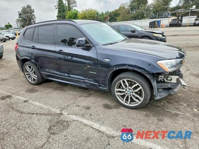 Czwarte zdjęcie samochodu z boku: 2017 BMW X3 XDRIVE28I VIN:5UXWX9C31H0W67217 - miniatura