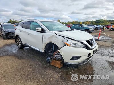 Czwarte zdjęcie samochodu z boku: 2017 NISSAN MURANO SL VIN:5N1AZ2MH9HN178795 - miniatura