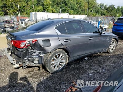 Trzecie zdjęcie samochodu z tyłu: 2015 INFINITI Q50 PREMIUM VIN:JN1BV7AR7FM415112 - miniatura