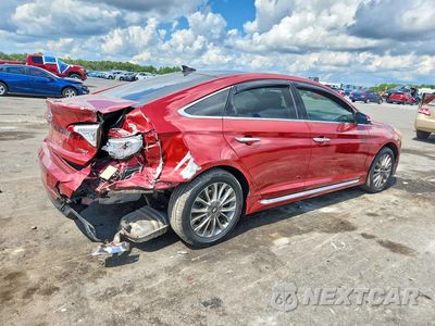 Trzecie zdjęcie samochodu z tyłu: 2015 HYUNDAI SONATA LIMITED VIN:5NPE34AF5FH060116 - miniatura