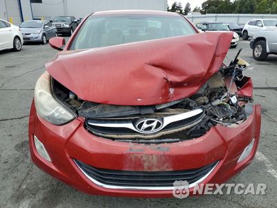 Piąte zdjęcie samochodu w środku: 2012 HYUNDAI ELANTRA GLS VIN:KMHDH4AE1CU366747 - miniatura