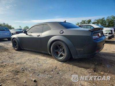 Drugie zdjęcie samochodu z przodu: 2018 DODGE CHALLENGER SRT DEMON VIN:2C3CDZH94JH101195 - miniatura