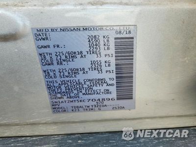 Zdjęcie 13 z 13 samochodu: 2019 NISSAN ROGUE SV VIN:5N1AT2MT5KC704896 - miniatura