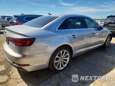 Trzecie zdjęcie samochodu z tyłu: 2019 AUDI A4 PREMIUM VIN:WAUGMAF46KN007153 - miniatura