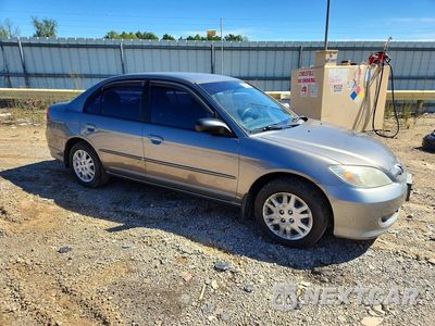 Czwarte zdjęcie samochodu z boku: 2005 HONDA CIVIC LX VIN:1HGES16575L023405 - miniatura
