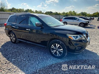 Czwarte zdjęcie samochodu z boku: 2017 NISSAN PATHFINDER SV VIN:5N1DR2MN4HC677499 - miniatura
