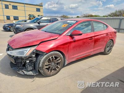 2019 HYUNDAI ELANTRA SEL 5NPD84LFXKH480703 - główne zdjęcie licytacji z USA - miniatura