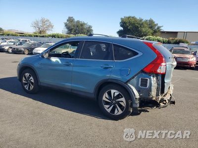 Drugie zdjęcie samochodu z przodu: 2015 HONDA CR-V TOURING VIN:5J6RM4H9XFL119259 - miniatura
