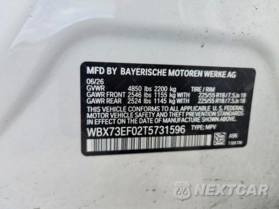 Zdjęcie 12 z 12 samochodu: 2026 BMW X1 XDRIVE28I VIN:WBX73EF02T5731596 - miniatura