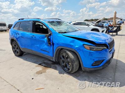 Czwarte zdjęcie samochodu z boku: 2021 JEEP CHEROKEE LATITUDE PLUS VIN:1C4PJLLB2MD224489 - miniatura