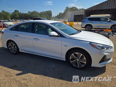 Czwarte zdjęcie samochodu z boku: 2019 HYUNDAI SONATA PLUG-IN HYBRID LIMITED VIN:KMHE54L22KA093723 - miniatura