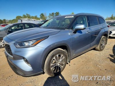 2020 TOYOTA HIGHLANDER HYBRID XLE 5TDGBRCH0LS004002 - główne zdjęcie licytacji z USA - miniatura