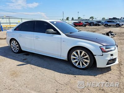 Czwarte zdjęcie samochodu z boku: 2014 AUDI A4 PREMIUM PLUS VIN:WAUFFAFL3EN036479 - miniatura