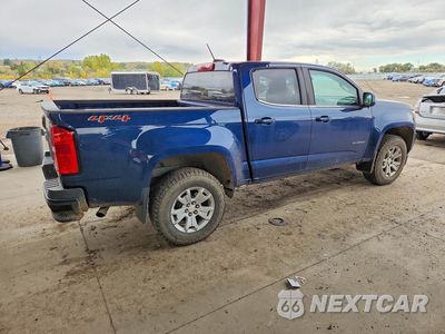 Trzecie zdjęcie samochodu z tyłu: 2020 CHEVROLET COLORADO LT VIN:1GCGTCEN4L1109846 - miniatura