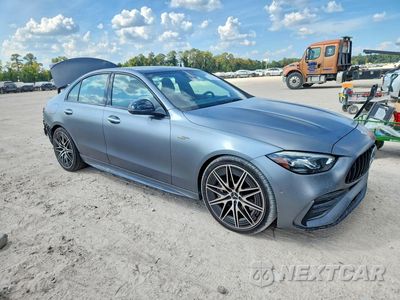 Czwarte zdjęcie samochodu z boku: 2023 MERCEDES-BENZ C 43 AMG VIN:W1KAF8HB7PR134054 - miniatura