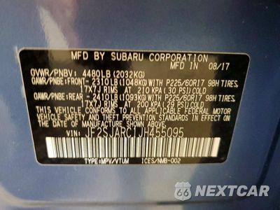 Zdjęcie 14 z 14 samochodu: 2018 SUBARU FORESTER 2.5I LIMITED VIN:JF2SJARC1JH455095 - miniatura