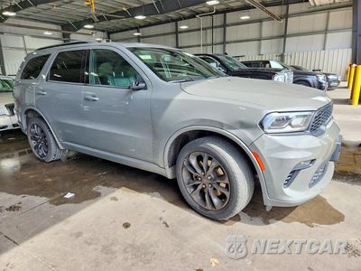 Czwarte zdjęcie samochodu z boku: 2021 DODGE DURANGO GT VIN:1C4RDJDG7MC765414 - miniatura