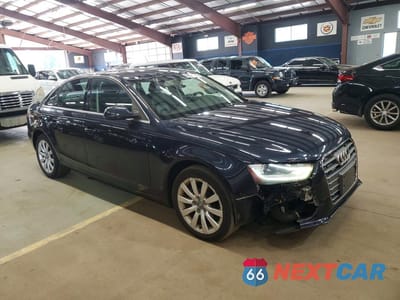 Czwarte zdjęcie samochodu z boku: 2013 AUDI A4 PREMIUM VIN:WAUBFAFL4DN041431 - miniatura