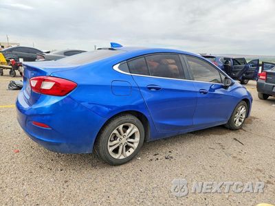 Trzecie zdjęcie samochodu z tyłu: 2019 CHEVROLET CRUZE LT VIN:1G1BE5SM9K7107137 - miniatura