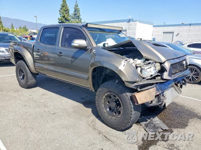 Czwarte zdjęcie samochodu z boku: 2015 TOYOTA TACOMA DOUBLE CAB PRERUNNER VIN:3TMJU4GNXFM182247 - miniatura
