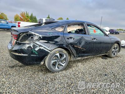 Trzecie zdjęcie samochodu z tyłu: 2022 HONDA INSIGHT EX VIN:19XZE4F57NE011045 - miniatura