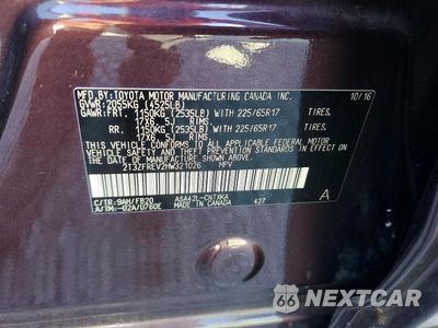 Zdjęcie 13 z 13 samochodu: 2017 TOYOTA RAV4 LE VIN:2T3ZFREV2HW321026 - miniatura