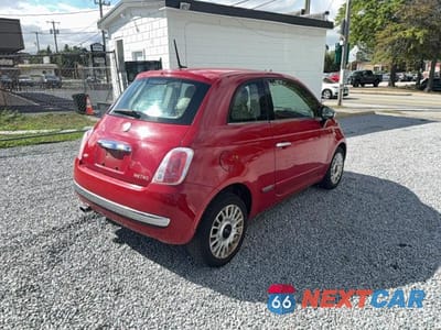 Czwarte zdjęcie samochodu z boku: 2012 FIAT 500 LOUNGE VIN:3C3CFFCR0CT366190 - miniatura