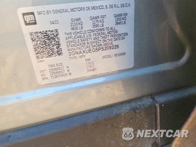 Zdjęcie 14 z 14 samochodu: 2023 CHEVROLET EQUINOX LT VIN:3GNAXUEG5PS209225 - miniatura