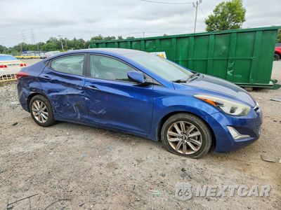 Czwarte zdjęcie samochodu z boku: 2015 HYUNDAI ELANTRA SE VIN:5NPDH4AE3FH591979 - miniatura