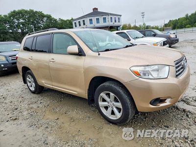 Czwarte zdjęcie samochodu z boku: 2010 TOYOTA HIGHLANDER BASE VIN:JTEBK3EH6A2163689 - miniatura