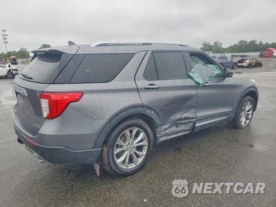 Trzecie zdjęcie samochodu z tyłu: 2023 FORD EXPLORER LIMITED VIN:1FMSK8FH1PGC39598 - miniatura