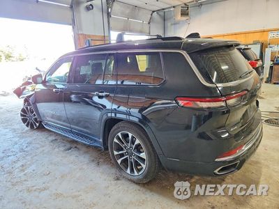 Drugie zdjęcie samochodu z przodu: 2021 JEEP GRAND CHEROKEE L OVERLAND VIN:1C4RJKDG9M8108485 - miniatura