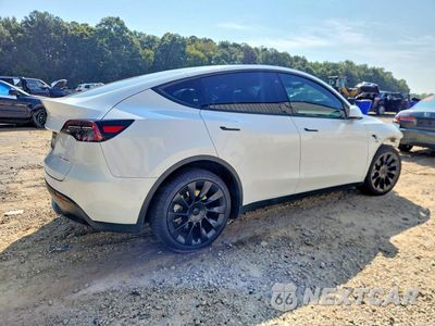 Trzecie zdjęcie samochodu z tyłu: 2022 TESLA MODEL Y VIN:7SAYGDEE4NF439742 - miniatura