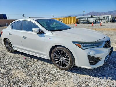Czwarte zdjęcie samochodu z boku: 2019 ACURA ILX PREMIUM A-SPEC VIN:19UDE2F84KA000366 - miniatura