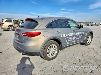 Trzecie zdjęcie samochodu z tyłu: 2015 INFINITI QX70 BASE VIN:JN8CS1MU7FM380812 - miniatura