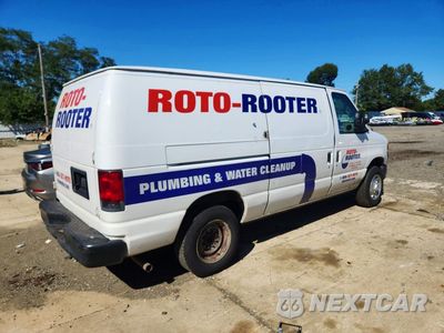 Trzecie zdjęcie samochodu z tyłu: 2014 FORD ECONOLINE E150 VAN VIN:1FTNE1EW4EDA86908 - miniatura