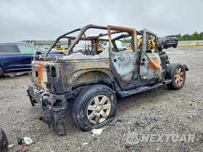 Trzecie zdjęcie samochodu z tyłu: 2016 JEEP WRANGLER UNLIMITED SAHARA VIN:1C4HJWEG7GL234248 - miniatura