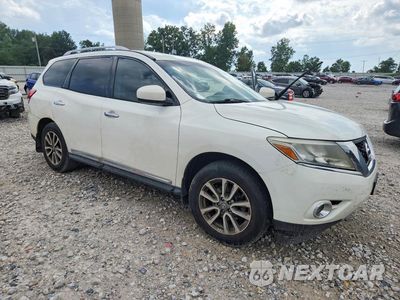 Czwarte zdjęcie samochodu z boku: 2014 NISSAN PATHFINDER S VIN:5N1AR2MM7EC631610 - miniatura