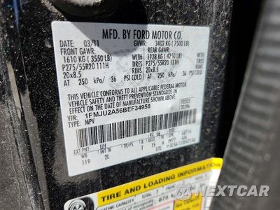 Zdjęcie 12 z 12 samochodu: 2011 FORD EXPEDITION LIMITED VIN:1FMJU2A56BEF34958 - miniatura