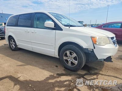 Czwarte zdjęcie samochodu z boku: 2012 DODGE GRAND CARAVAN SXT VIN:2C4RDGCG5CR308238 - miniatura