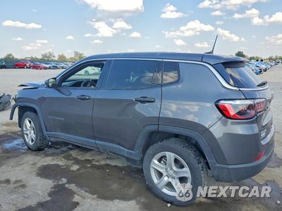 Drugie zdjęcie samochodu z przodu: 2023 JEEP COMPASS SPORT VIN:3C4NJDAN0PT556262 - miniatura