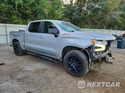 Czwarte zdjęcie samochodu z boku: 2022 CHEVROLET SILVERADO K1500 RST VIN:1GCUDEED4NZ565045 - miniatura